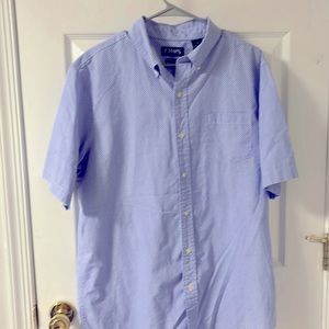 Chaps short sleeve button down shirt